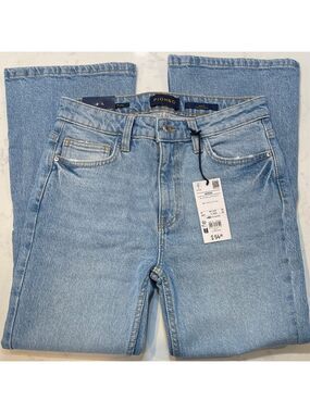 NWT Piombo Denim Flare Leg Jeans Size 4